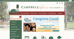 Desktop Screenshot of cityofcampbell.com